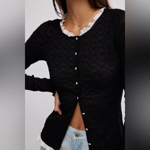 Free People Blackbird Cardigan